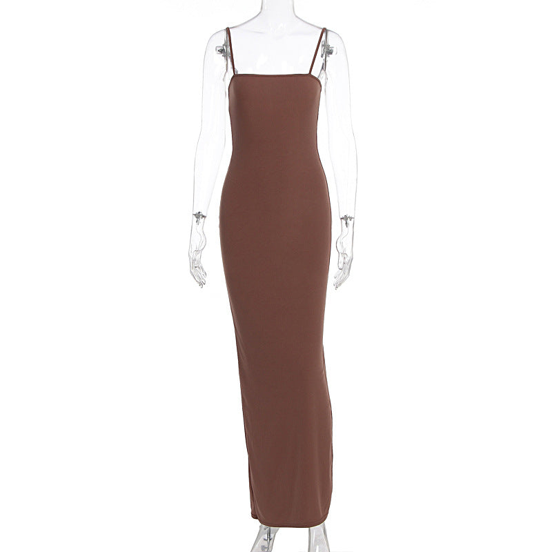 Women Autumn Long Sleeve Top Sexy Pure Want Sheath Dress Two Piece Sets