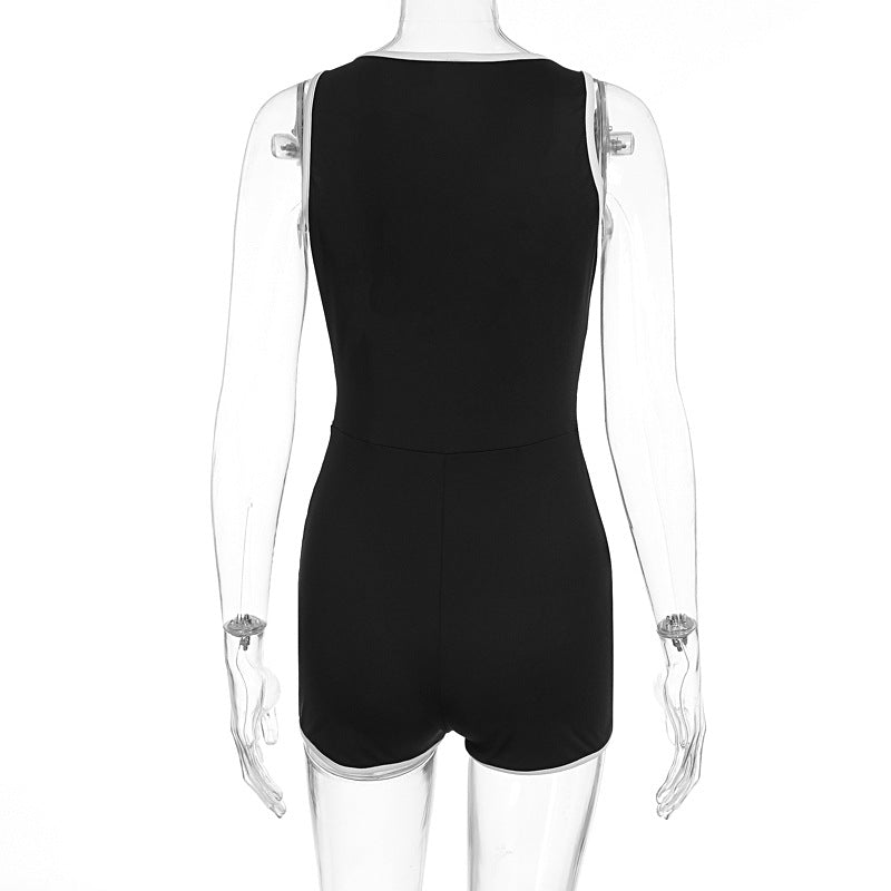 Women Clothing Summer Sexy All Matching Outer Wear Slimming Jumpsuit Women