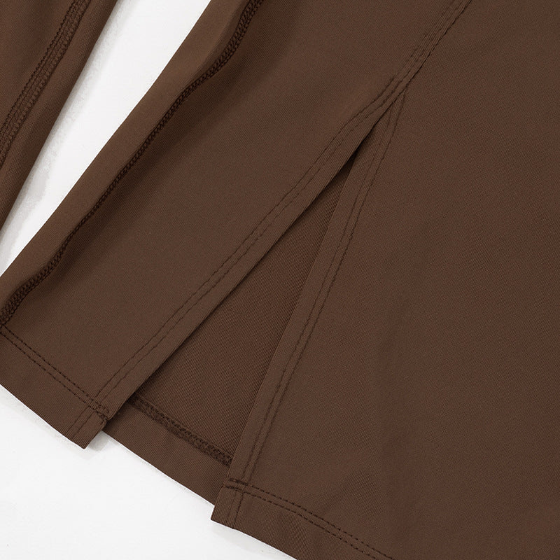 Women Clothing Autumn Winter High Waist Comfort Yoga Fitness Training Casual Trousers