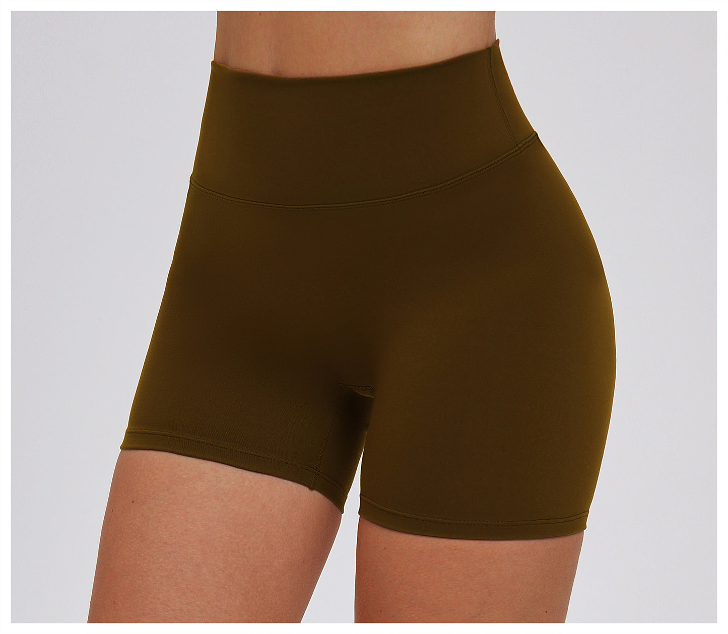 Yoga Shorts Tight High Waist Casual Shorts Sports Running Workout Shorts