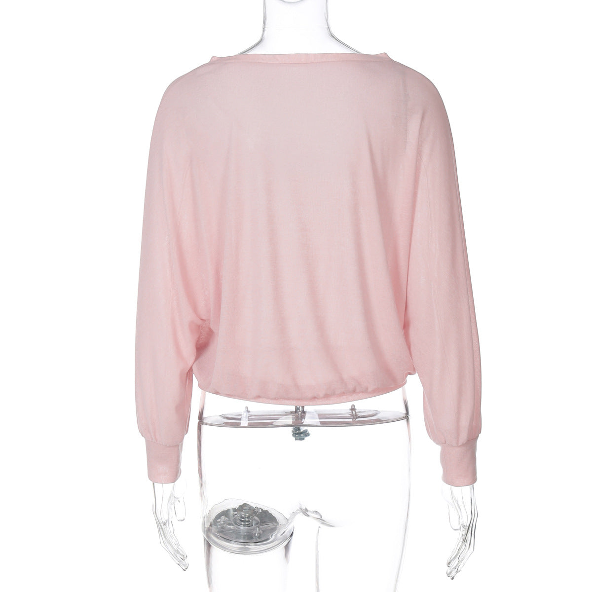 Women Clothing Summer Niche Design See through Anti Blouse Waist Controlled Long Sleeves Top Women