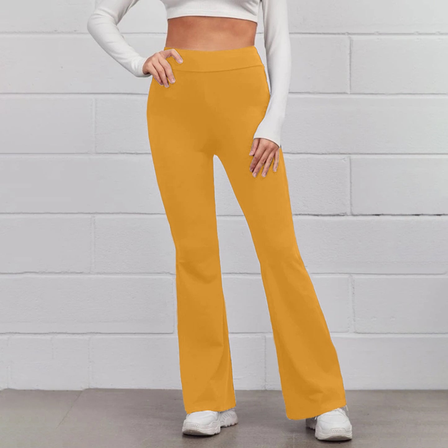 Autumn Solid Color Women High Waist Slimming Slim Pants Skinny Casual Pants