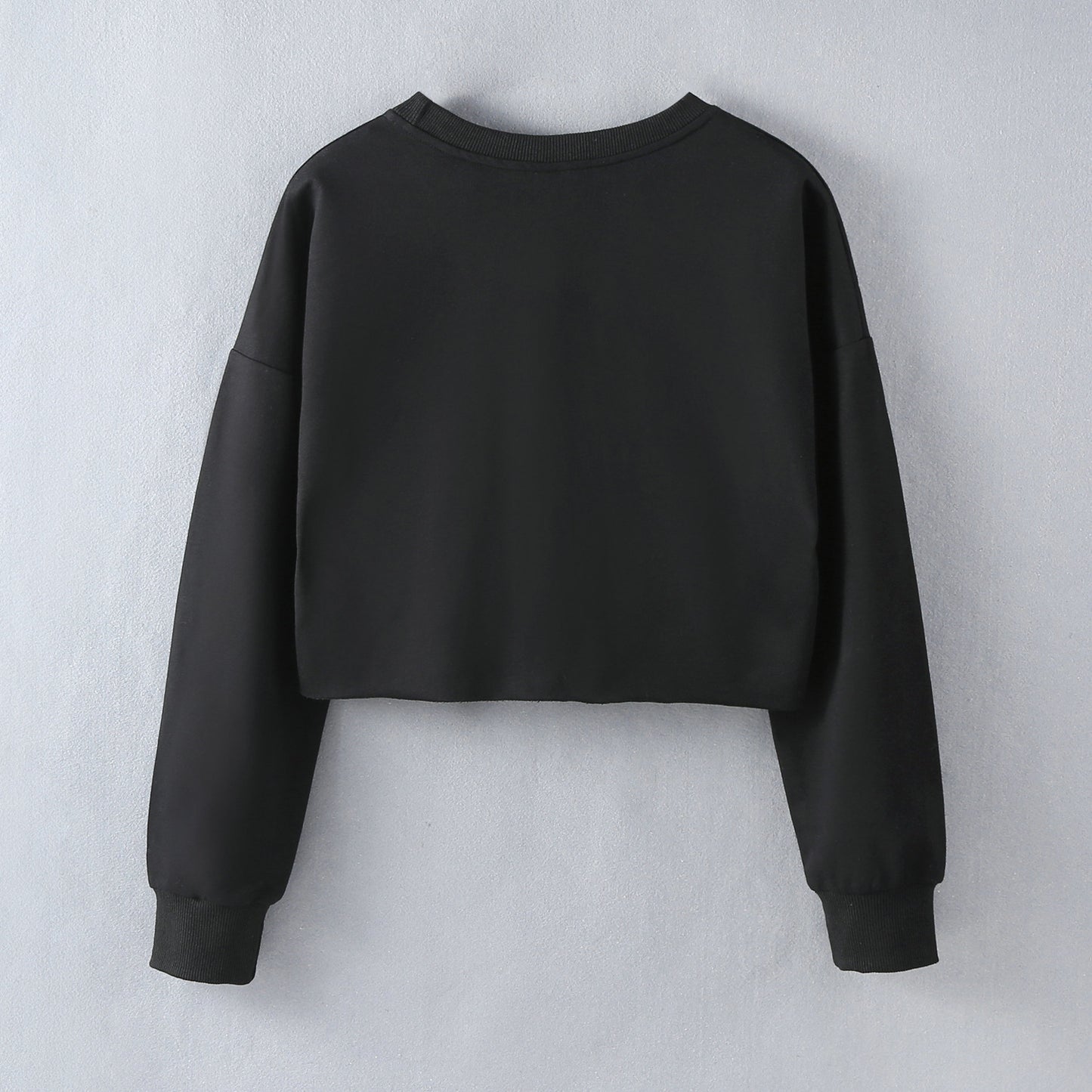 Street Hipster Sexy Women Top Short Long Sleeve Sweatshirt Autumn