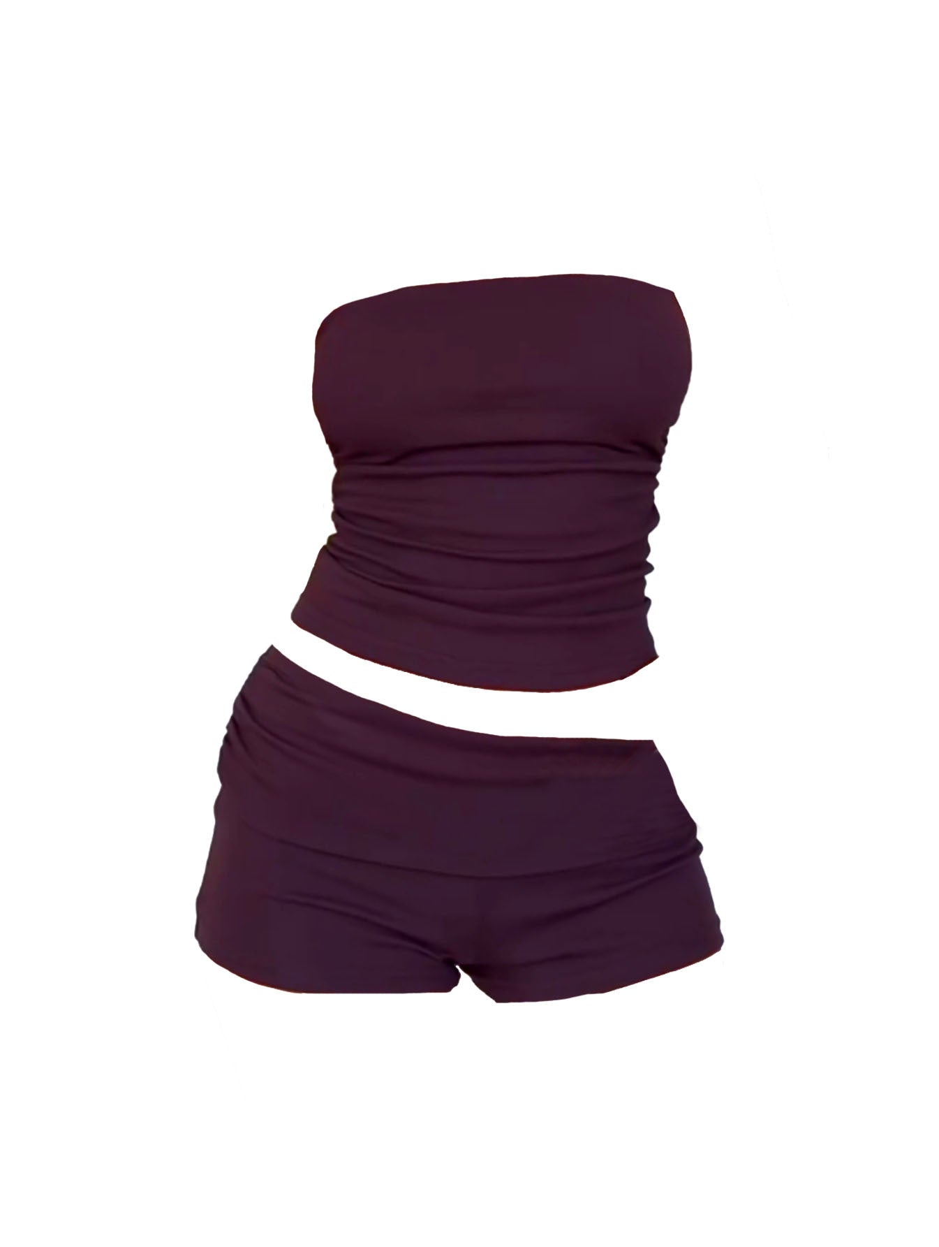 Women Clothing Spring Summer Sexy Sleeveless Tank Top Shorts Two Piece Sets
