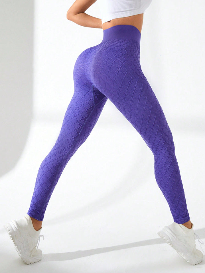 Yoga Pants Women High Waist Hip Lift Nude Feel Fitness Pants Seamless Sport High Elastic Peach Hip