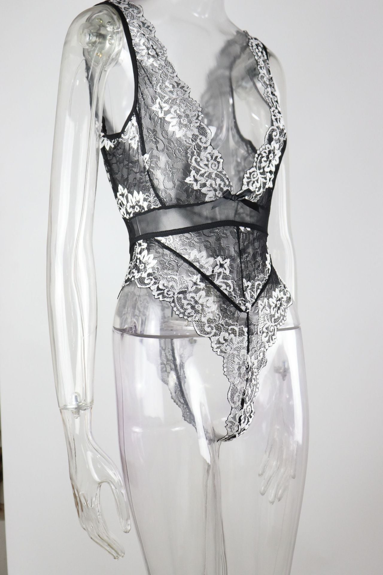Lingerie Multi Size Sexy Bustiers Teddies Waist Hollow Out Cutout Bodysuit