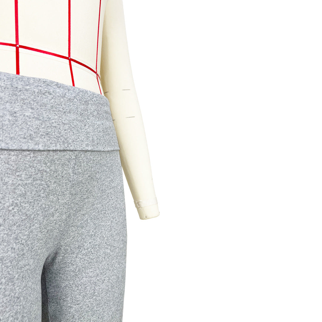 Women Clothing Comfortable Slim Slimming Back Waist Low Waist Bell Bottom Pants
