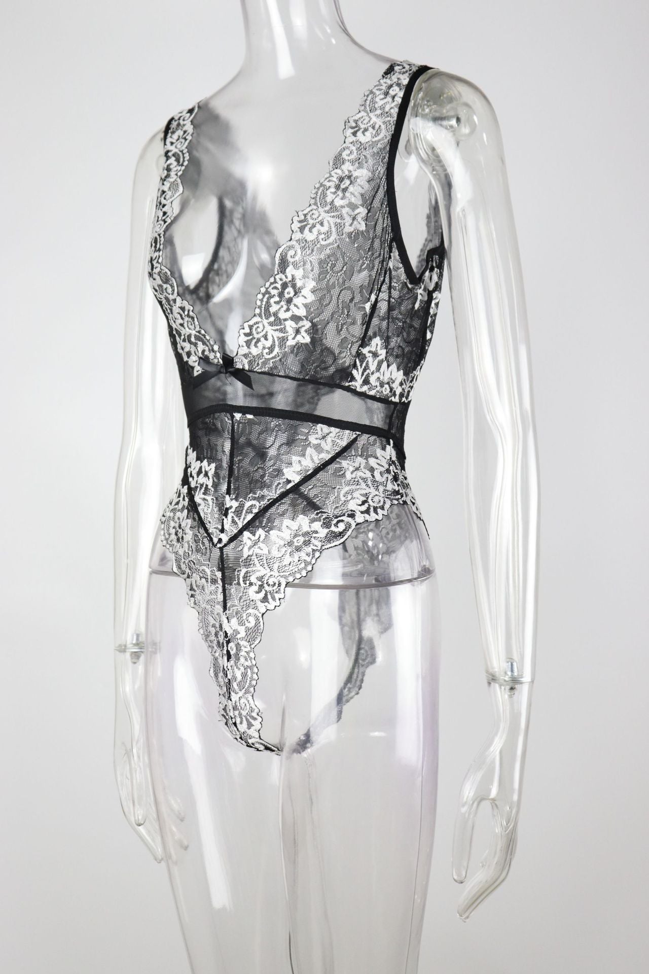 Lingerie Multi Size Sexy Bustiers Teddies Waist Hollow Out Cutout Bodysuit