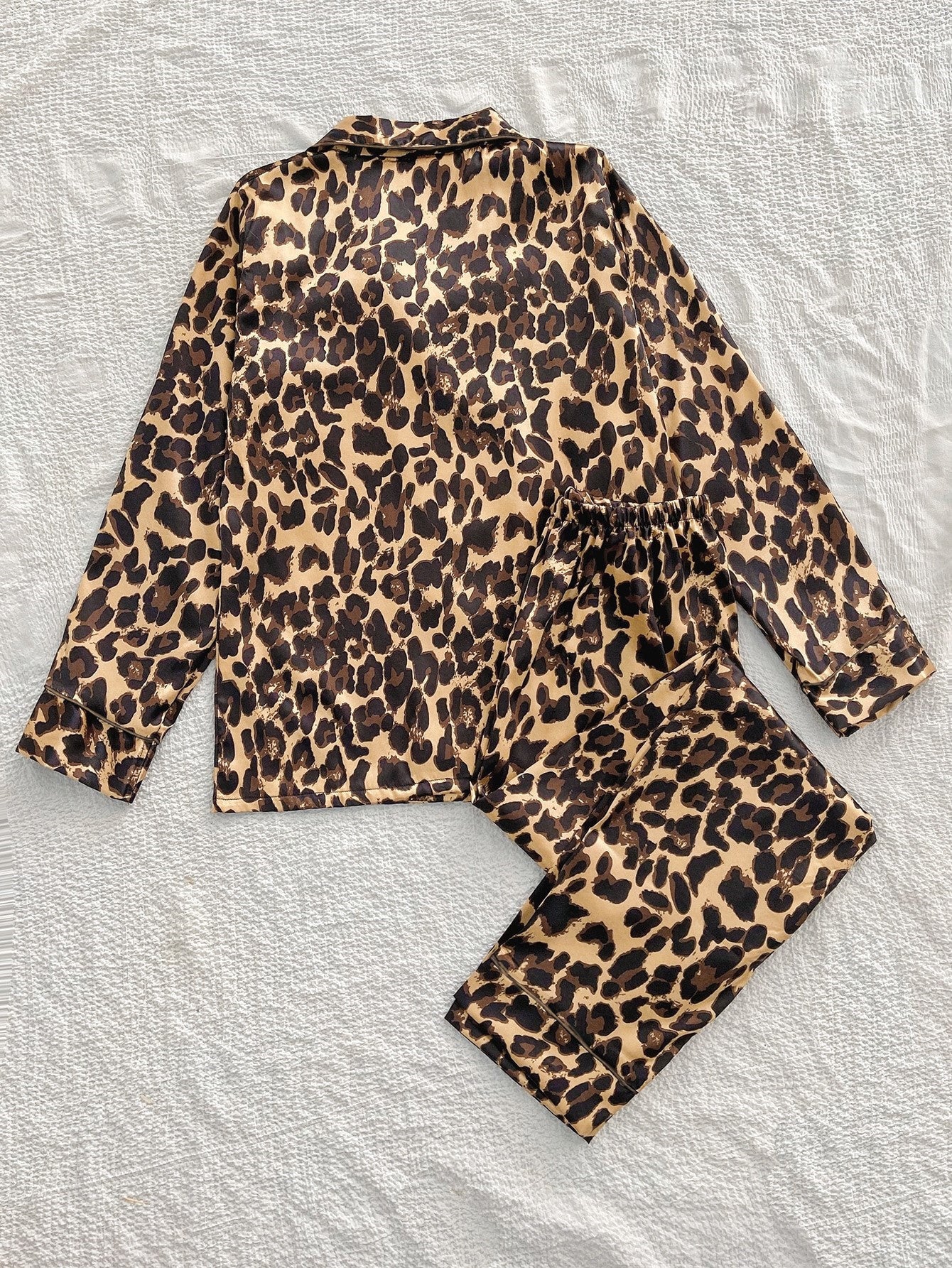 Home Wear Suit Pajamas Women Cardigan Long Sleeve Long Sleeve Autumn