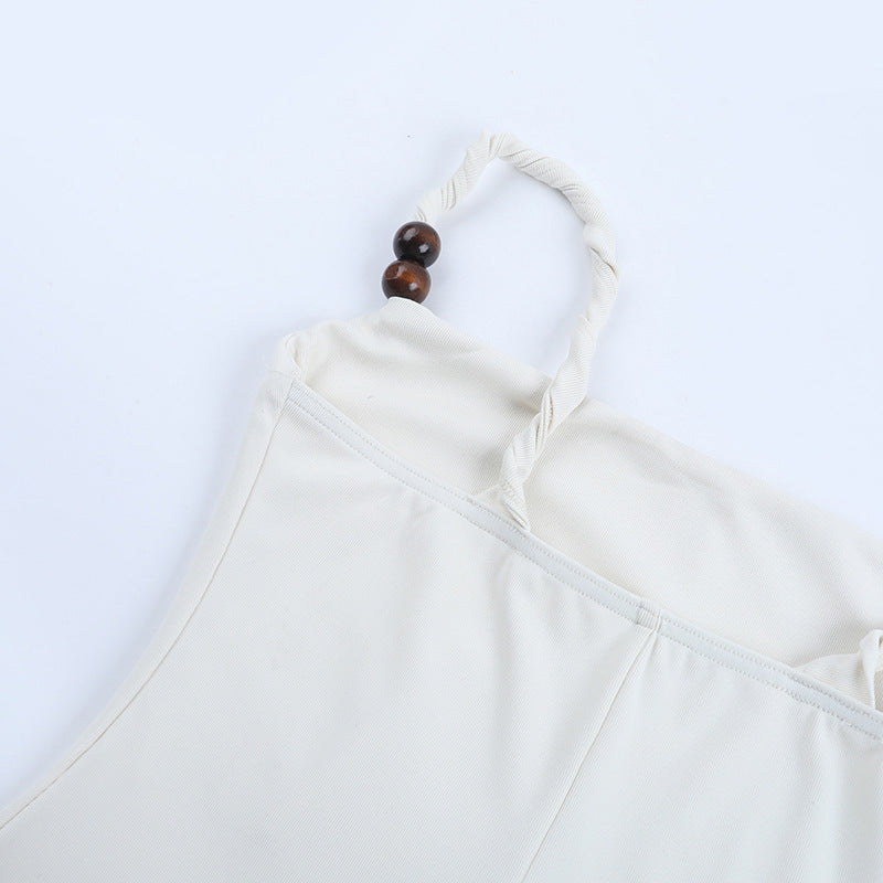 Women Clothes Dress Casual Waist Tight Slimming Sexy Suspender Dress