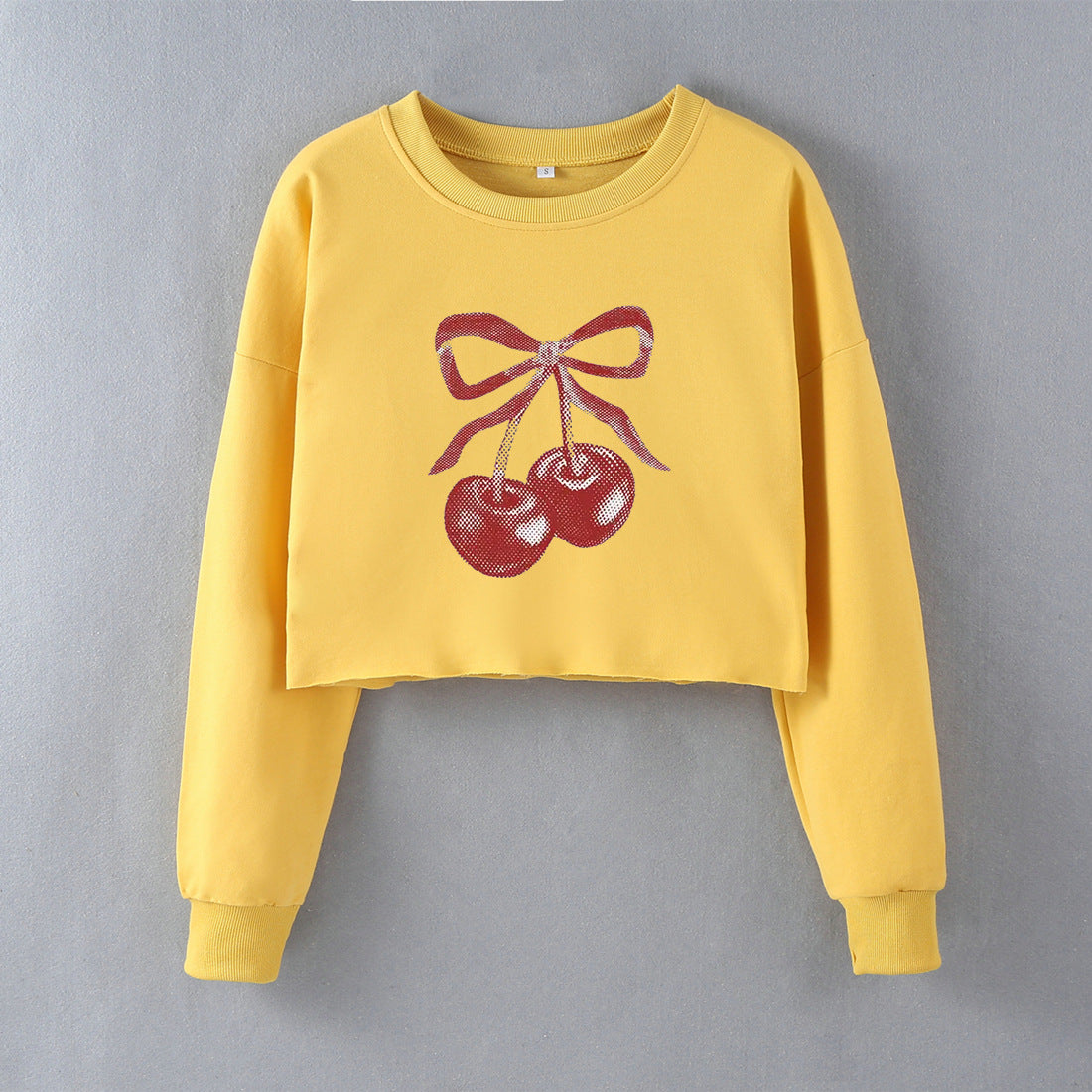Street Hipster Sexy Top Short Long Sleeve Sweatshirt Autumn Winter Women Clothing