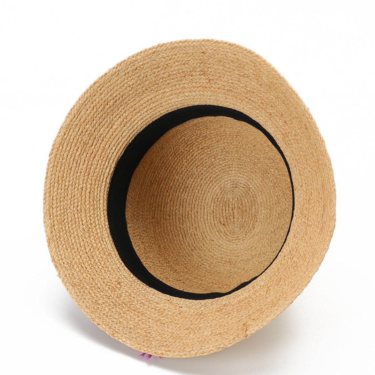 Summer Fisherman Hat Women French Woven Floral Hat Hat Sun Hat Vacation Sun Hat