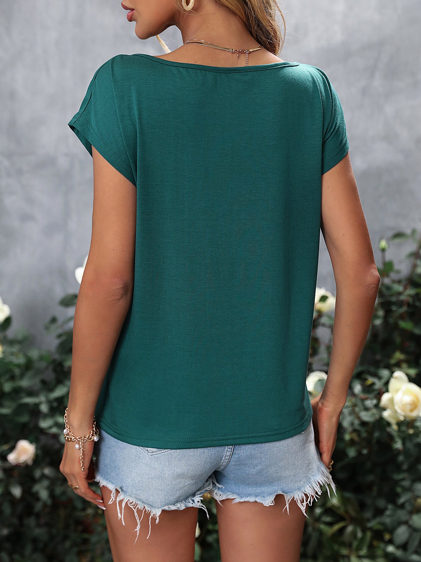 Women Clothing T shirt Women Basic Casual Top