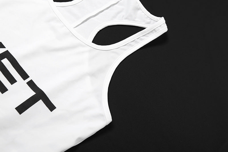 Women Summer Sexy Backless Solid Color Sling Sports Tight Jumpsuit