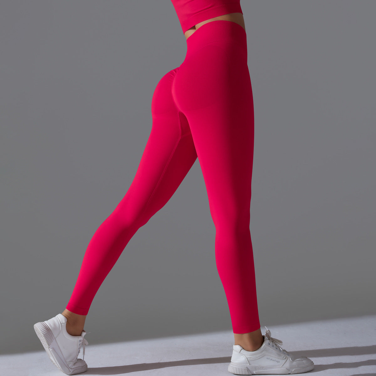 Seamless High Waist Nude Feel Yoga Pants Women Peach Hip Raise Slim Fit Fitness Pants Quick Drying Exercise Yoga Clothes