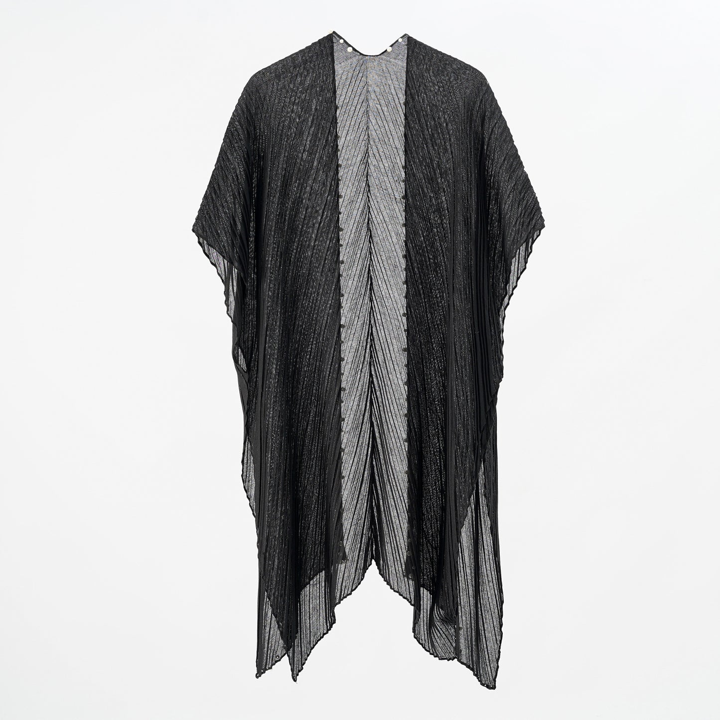 Pearl Breasted Solid Color Blouse Beach Dress Sunscreen Sexy Shawl Blouse Seaside Vacation Cardigan