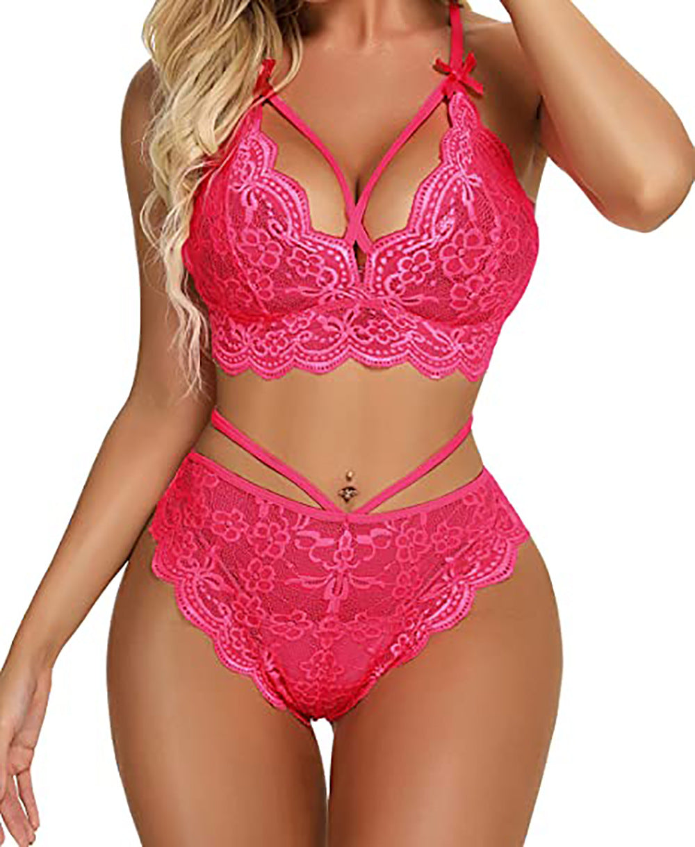 Sexy Lingerie Set Multi-Color Split Lace Seduction Sexy Lingerie for Women