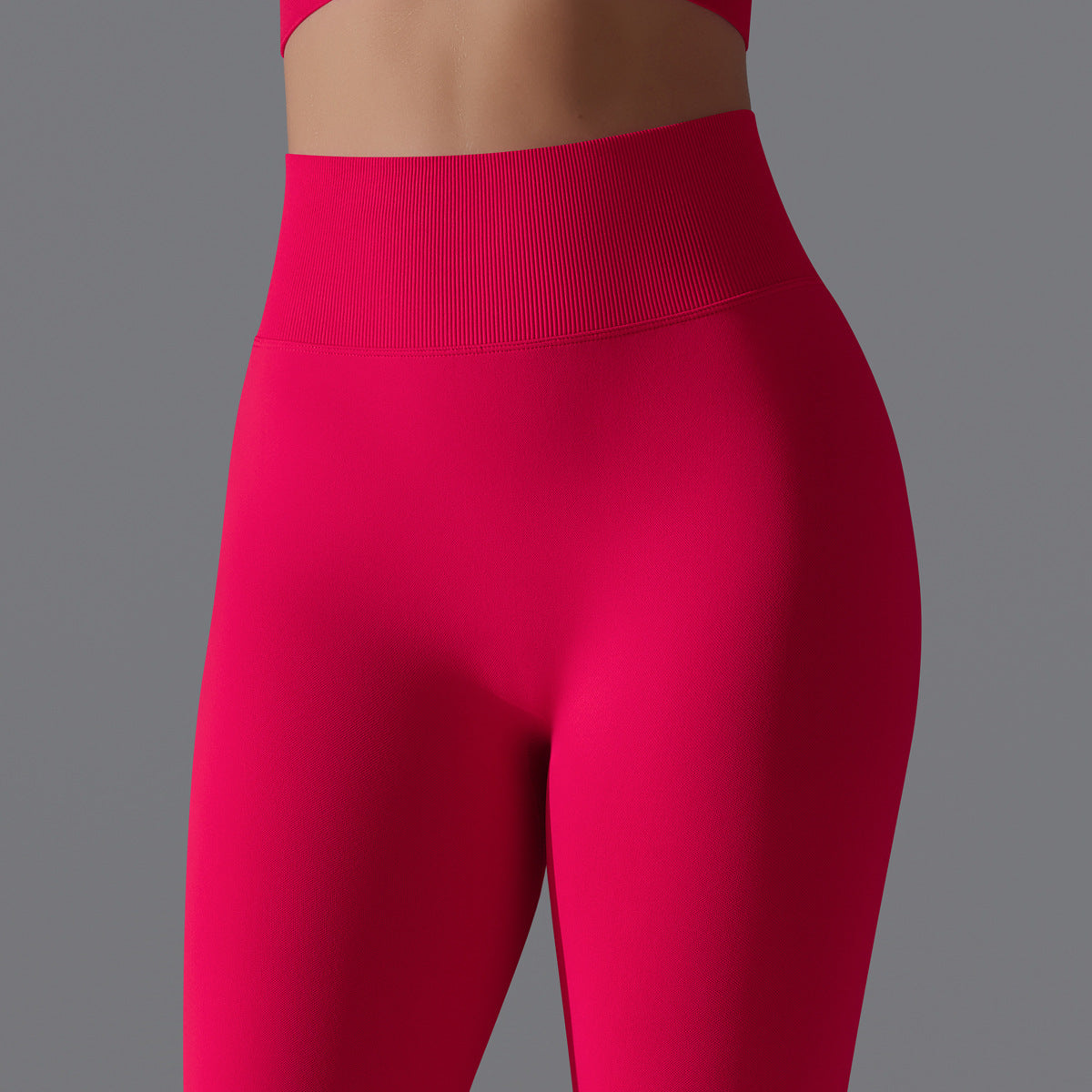 Seamless High Waist Nude Feel Yoga Pants Women Peach Hip Raise Slim Fit Fitness Pants Quick Drying Exercise Yoga Clothes