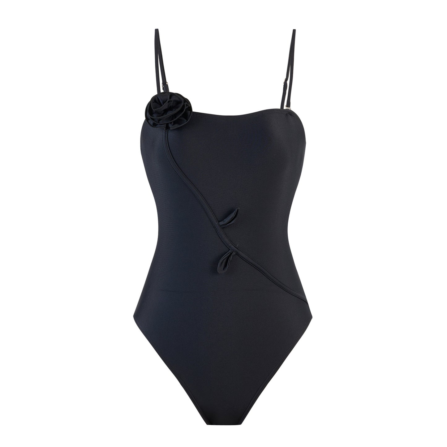 3D Three Dimensional Floral One Piece Swimsuit Women Sexy Dress Swimsuit Outfit