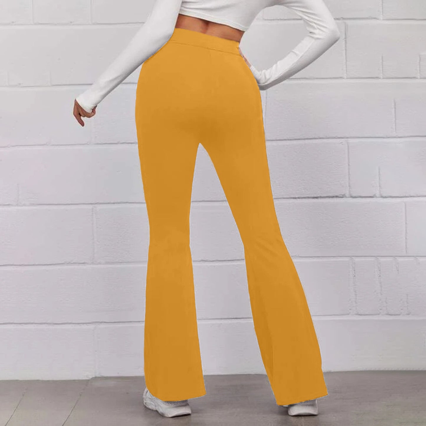 Autumn Solid Color Women High Waist Slimming Slim Pants Skinny Casual Pants