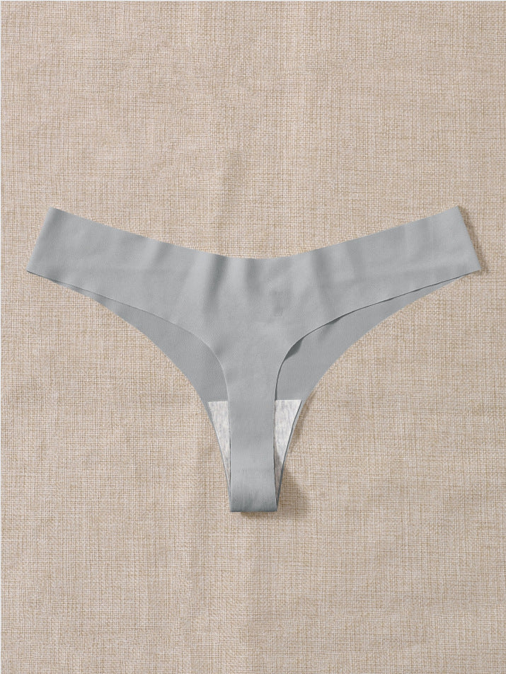 Seamless Sport Underwear T Back High Elastic Nude Feel Cotton Patch Deodorant Running Fitness