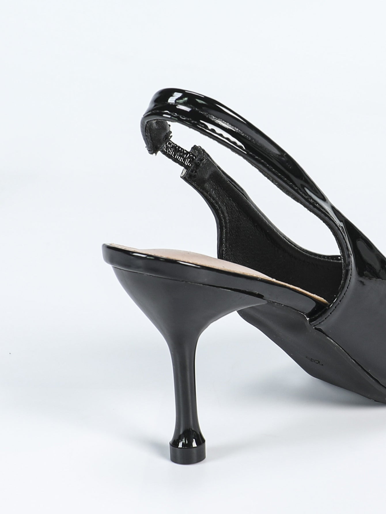 7cm Cocktail Solid Color Buckle Stiletto Heel High Heel Women Shoes