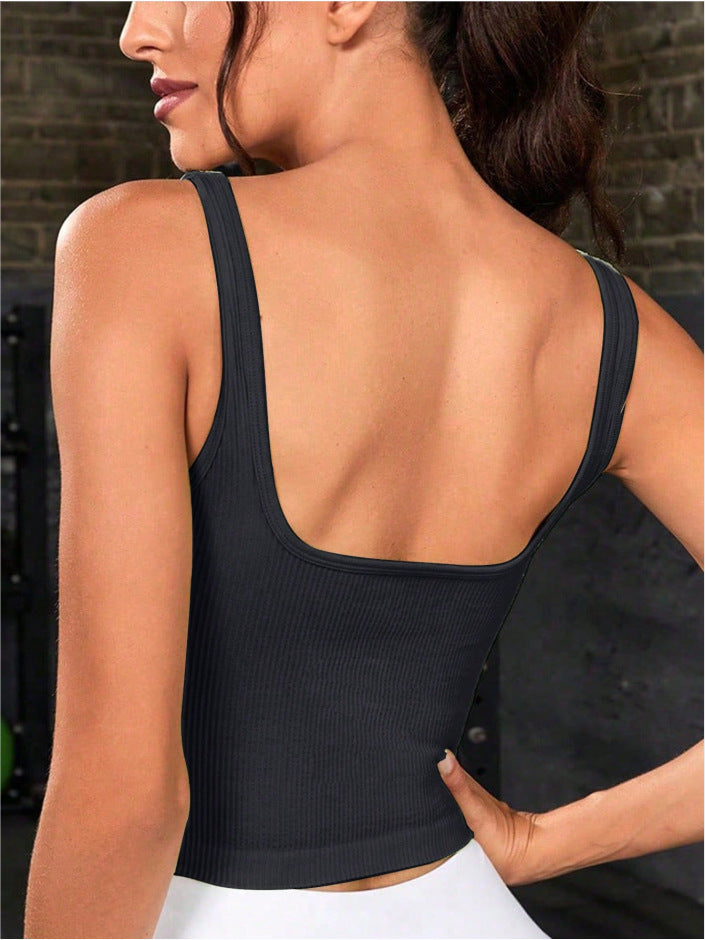 Sports Yoga Exercise Strap Vest Quick-Drying Breathable Beauty Back Wild Running Casual Underwear
