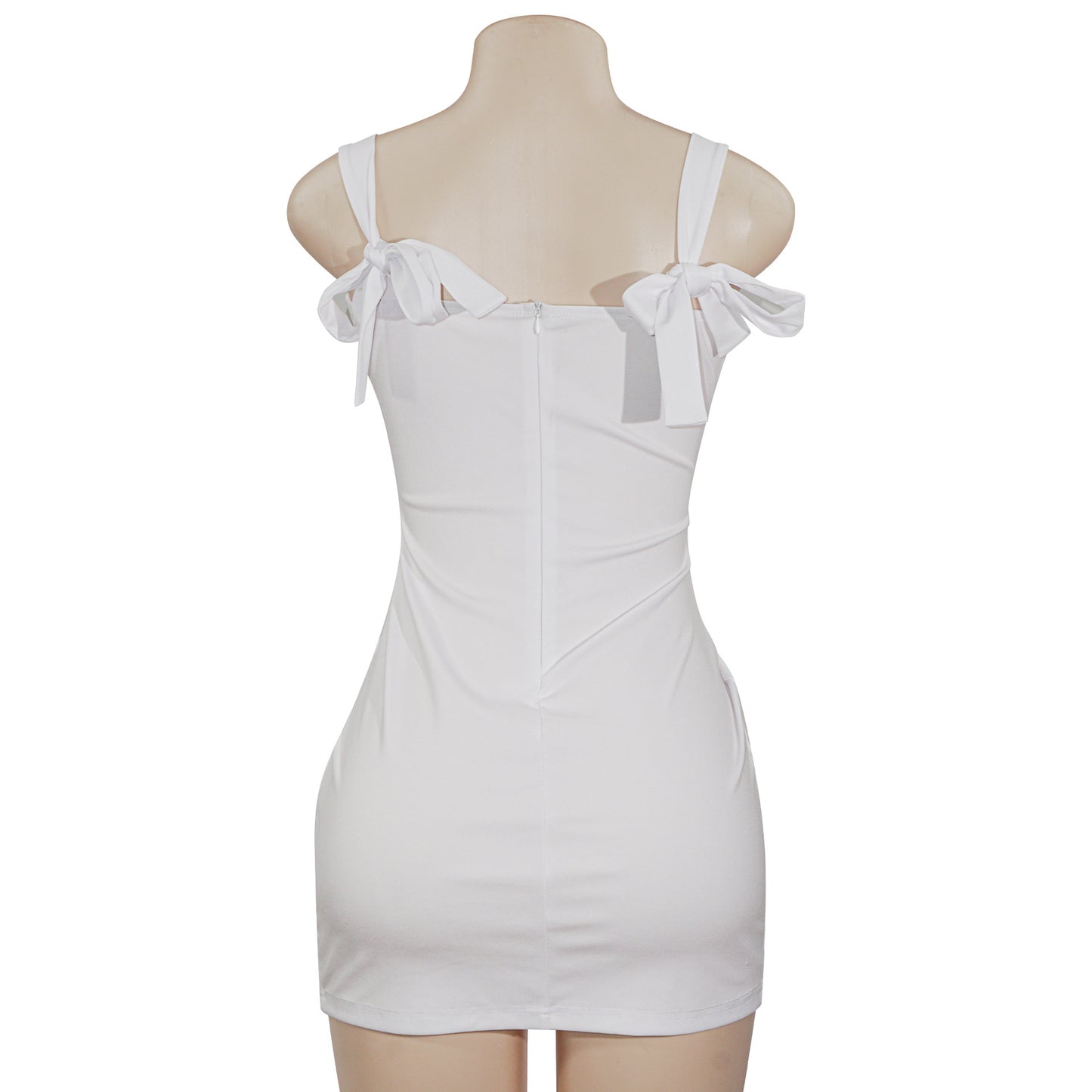 Spring Women Short Strap Internet Celebrity Solid Color Sling Sheath Sexy
