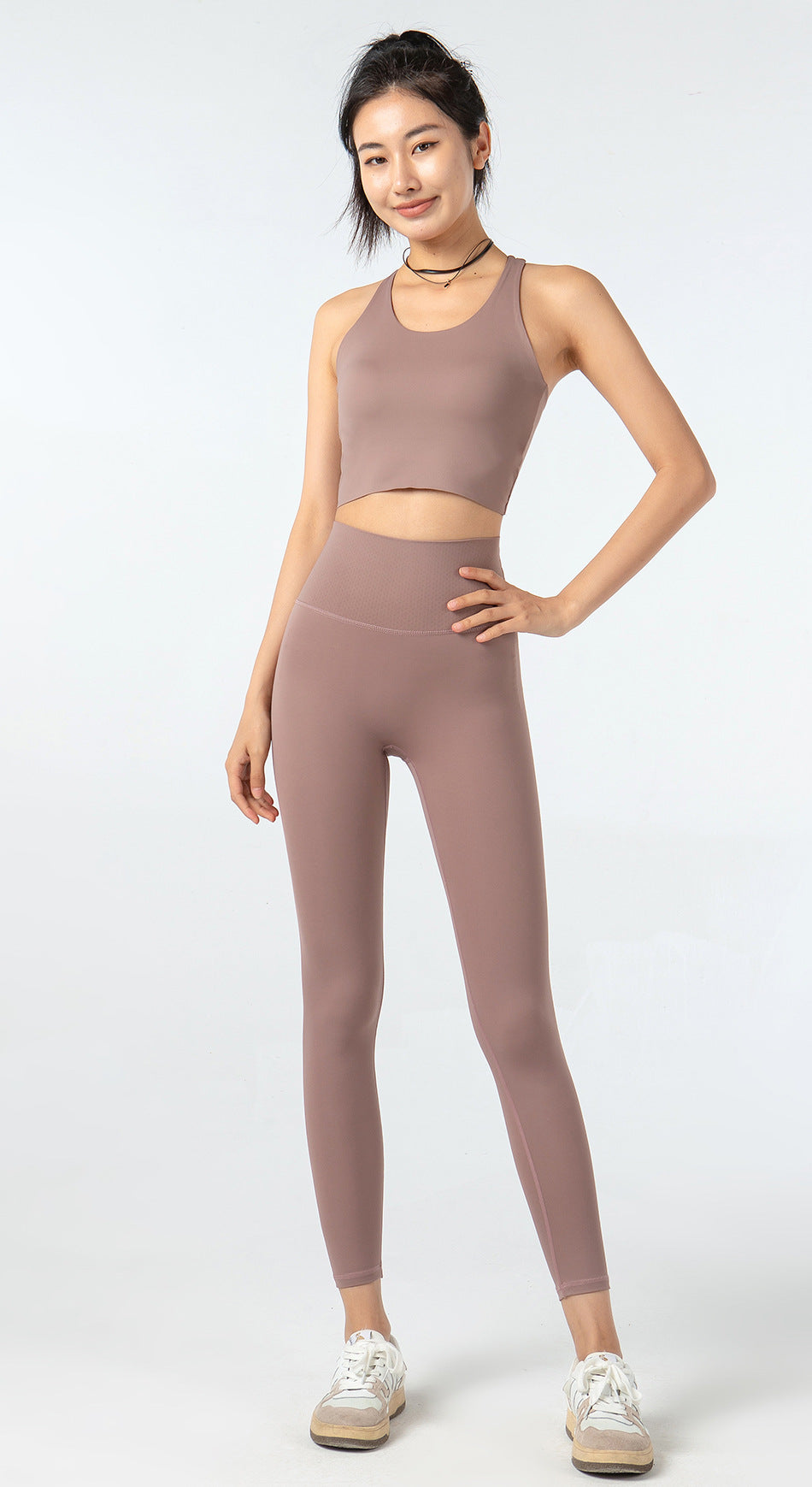 Composite High Waist Shaping Body Shaping Training Yoga Pants Moisture Wicking Quick-Drying Sports Tight Trousers Large Pocket