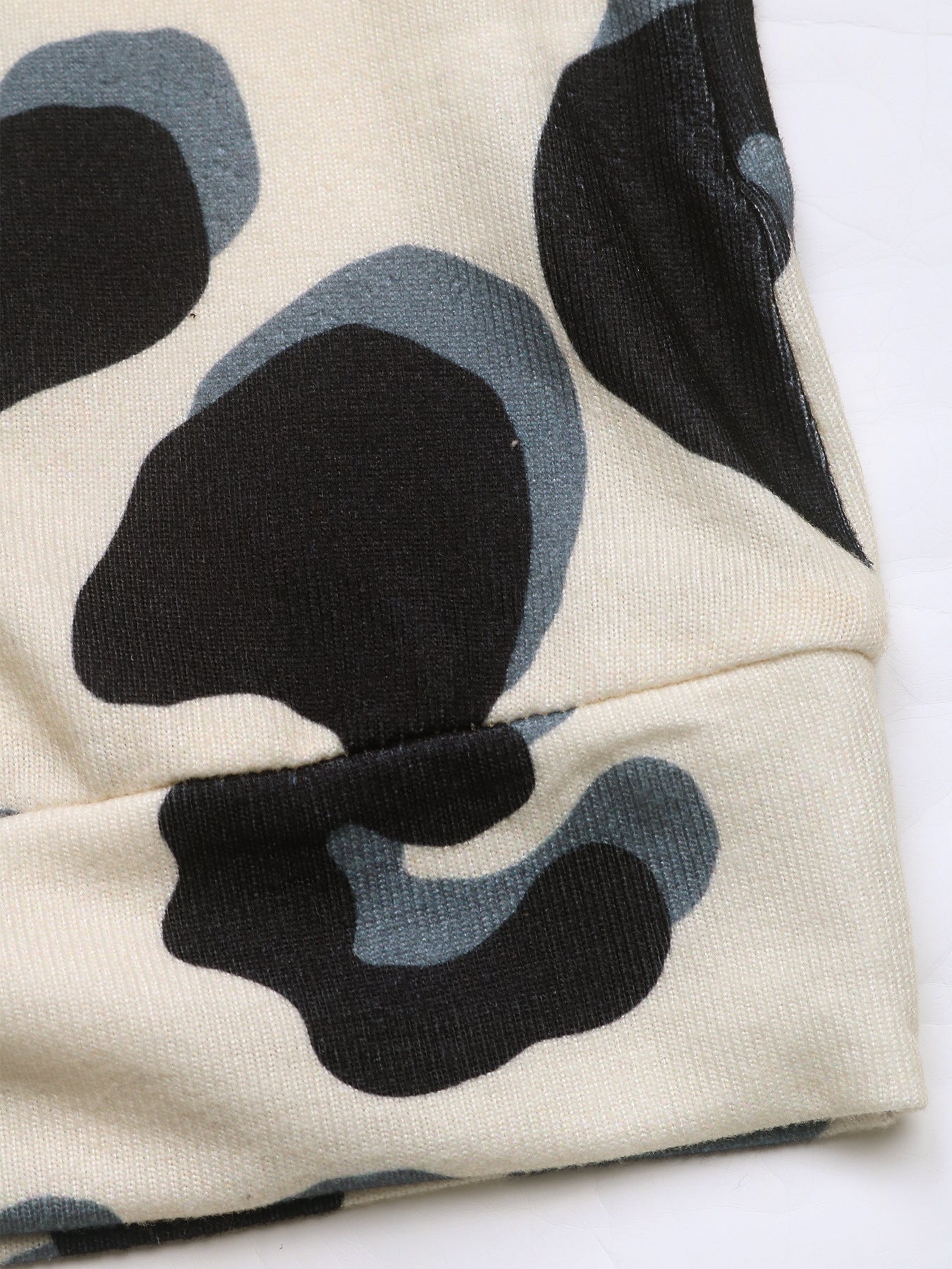 Autumn Pullover Hooded Top Lace Hollow Out Cutout out Stitching Hoodie Printed False Two Piece Sweatshirt