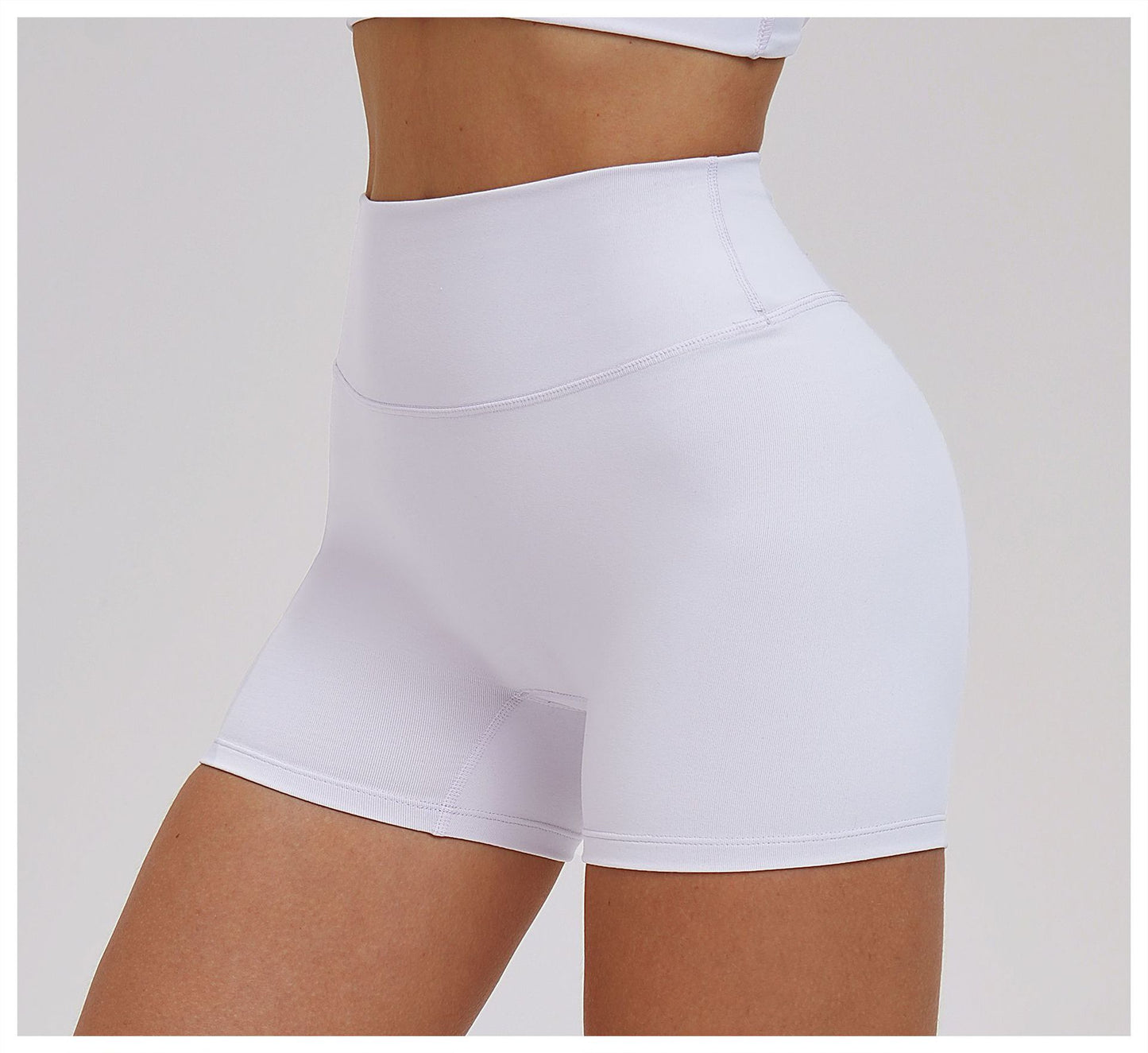 Yoga Shorts Tight High Waist Casual Shorts Sports Running Workout Shorts