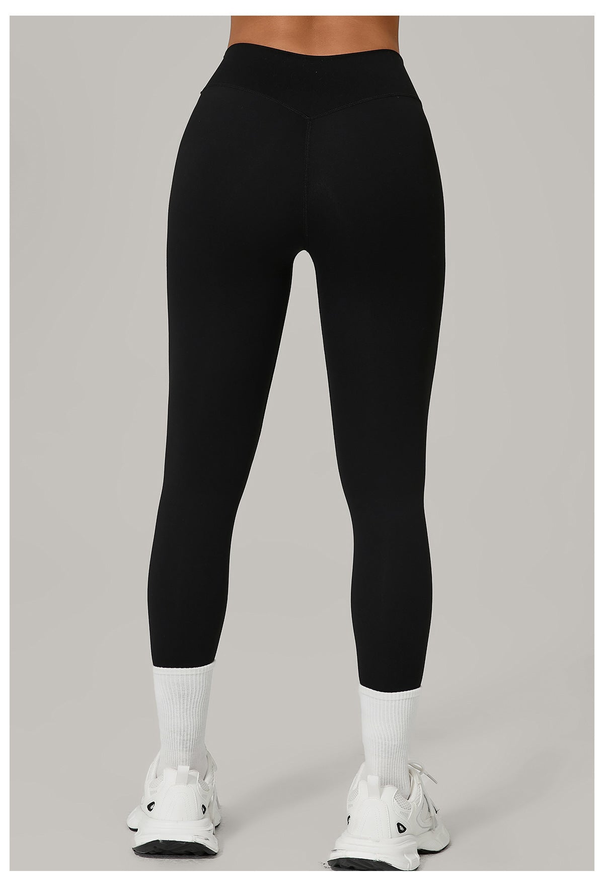Invisible Pleated Quick Drying Fitness Pants Breathable Outer Wear Tight Sports Pants High Waist Hip Lift Yoga Pants