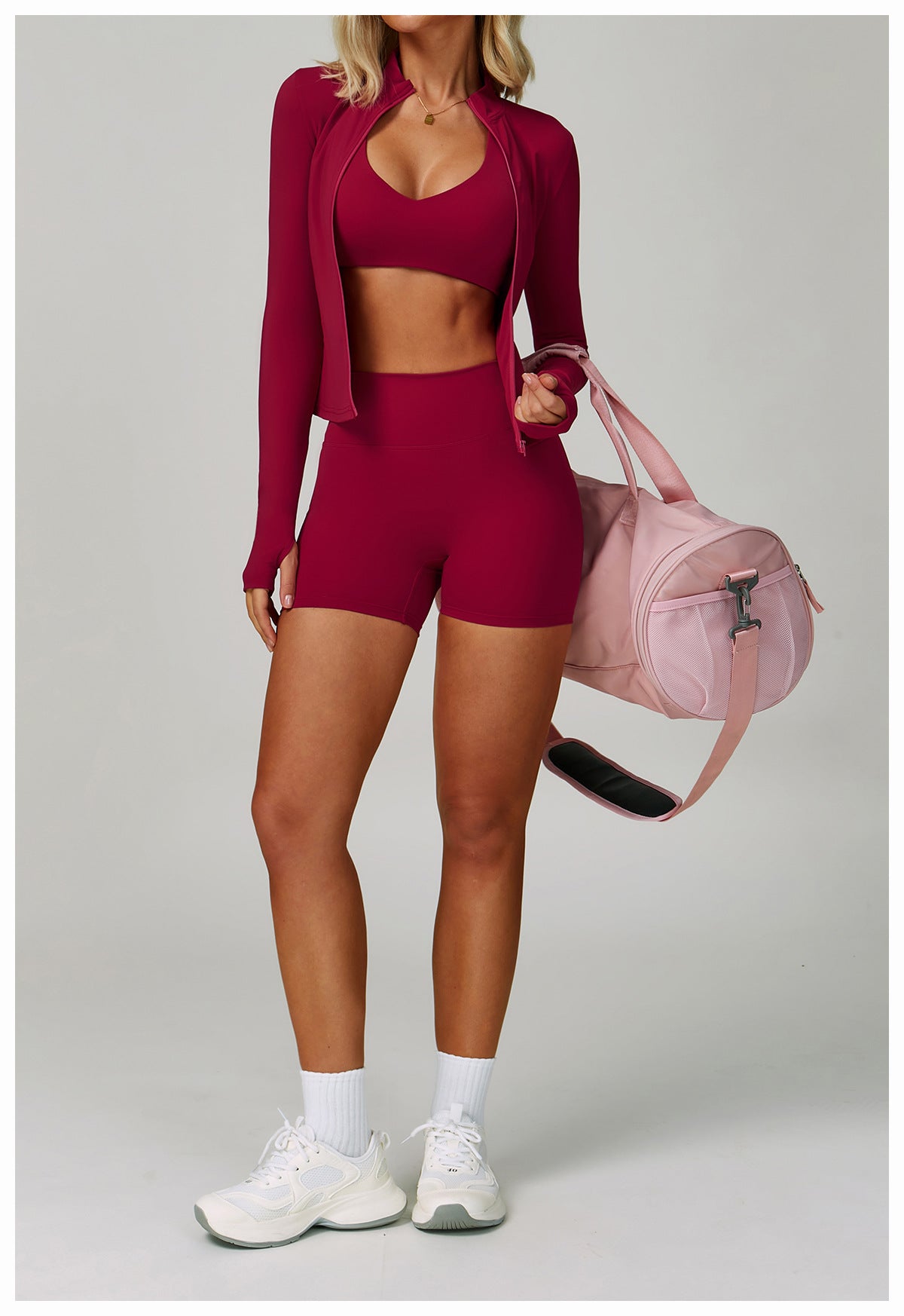 Nude Feel Yoga Shorts Tight High Waist Quick Drying Outdoor Exercise Shorts Women Casual Running Fitness Clothes