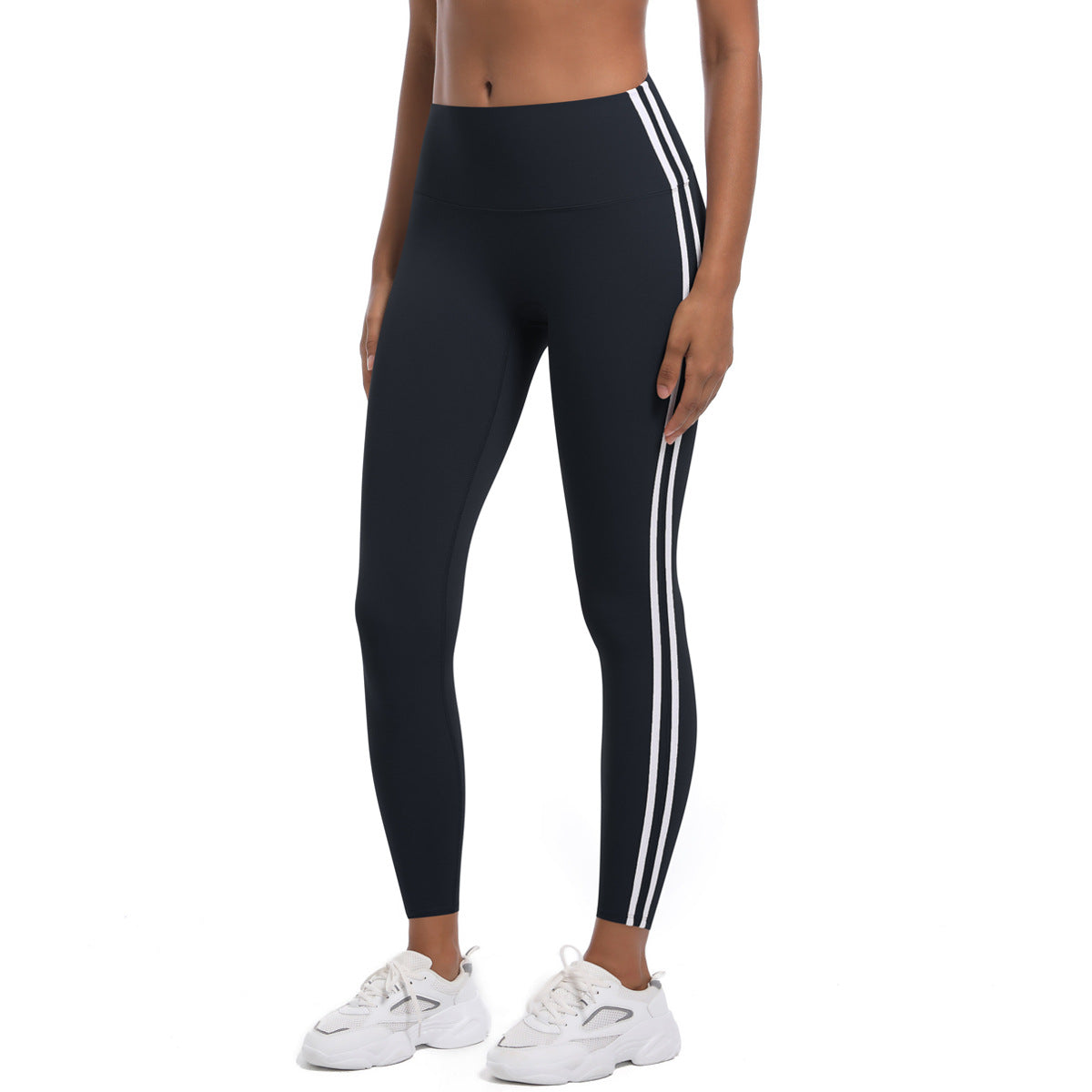 Arrival Yoga Pants Skinny Peach Hip Raise Slim Fit Pants Contrast Color Breathable Fitness Pants Quick Drying Sports Trousers