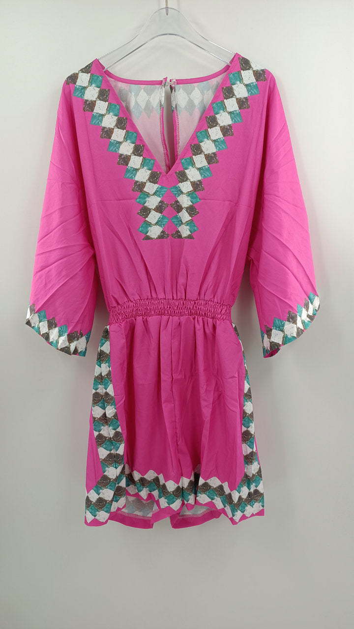 Summer Beach Printing Women Clothing Bohemia Jumpsuit