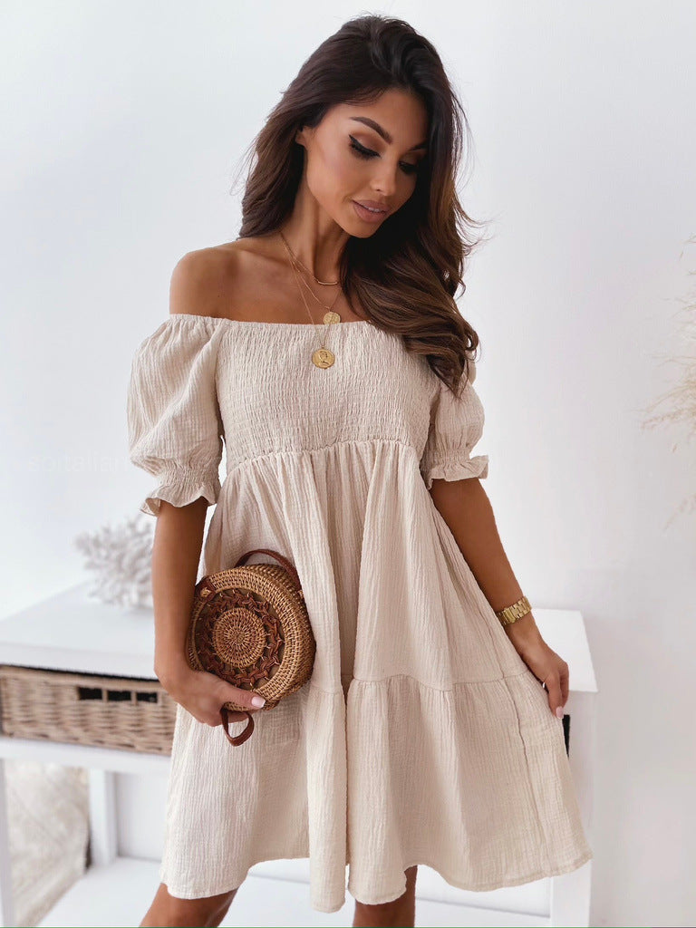Summer Backless off-Shoulder