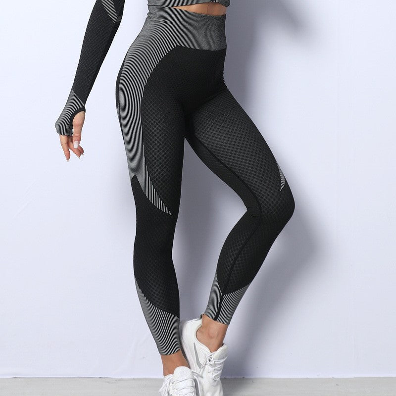 Black and White Yoga Trousers