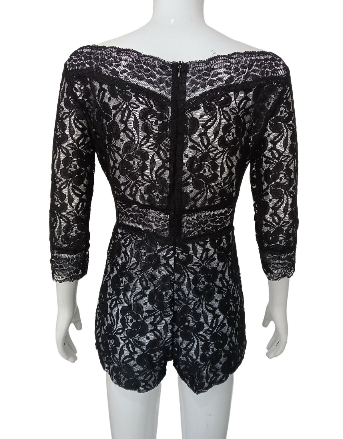 Women Clothing Lace off Shoulder Short-Sleeved Jumpsuit Women Summer Design Slimming Shorts