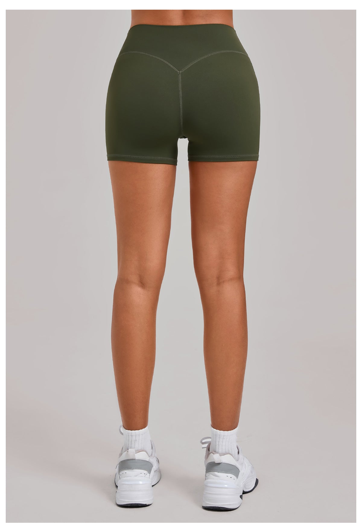 Tight Yoga Shorts Women High Waist Belly Contracting Fitness Pants Hip Lifting Running Exercise Shorts