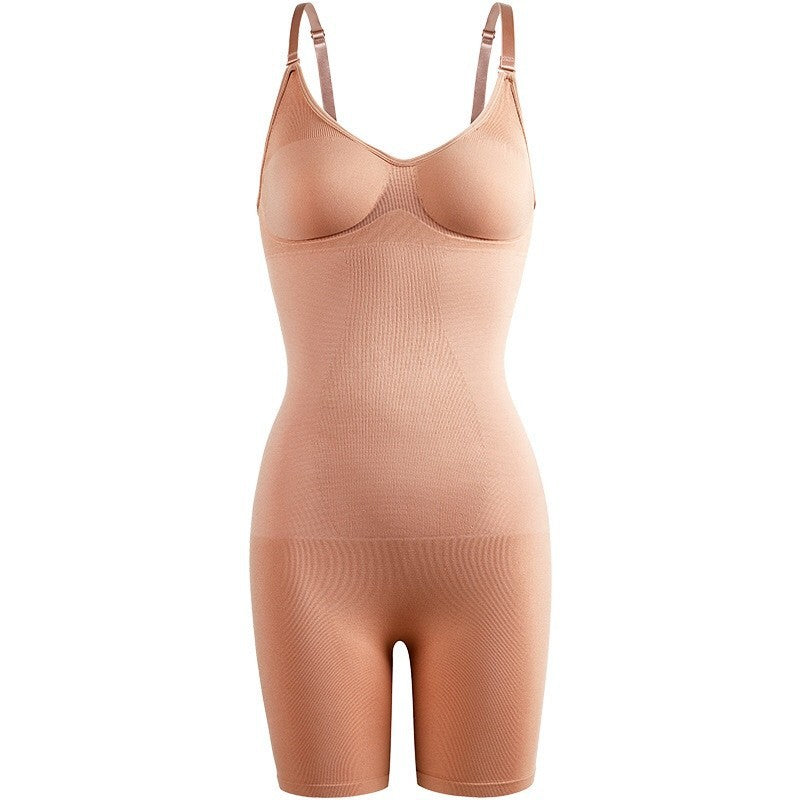 Body Shaping Corsets Postpartum Belly Contraction Hip Lifting Tight Adjustable One Piece Boxers Girdle