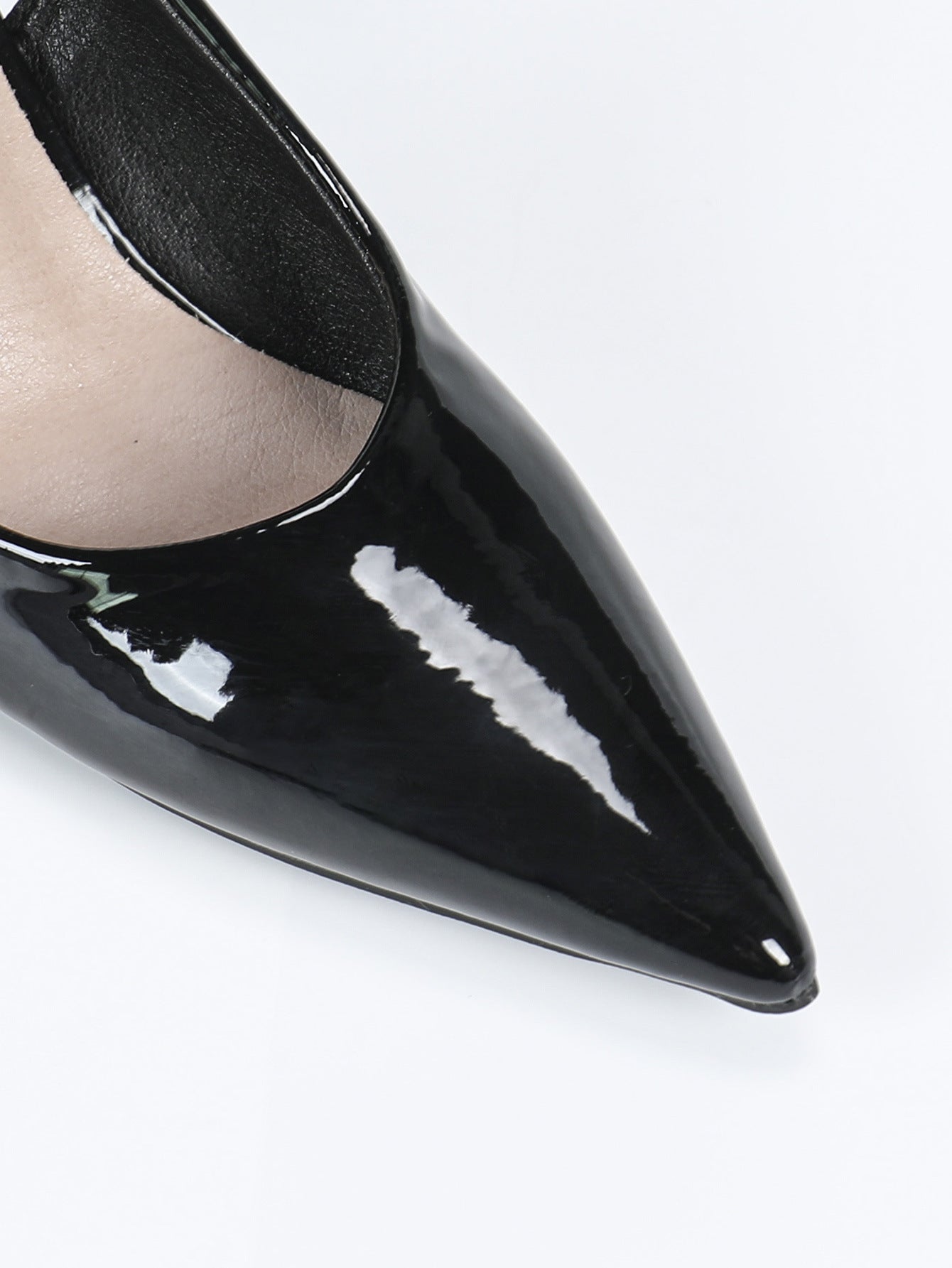 7cm Cocktail Solid Color Buckle Stiletto Heel High Heel Women Shoes