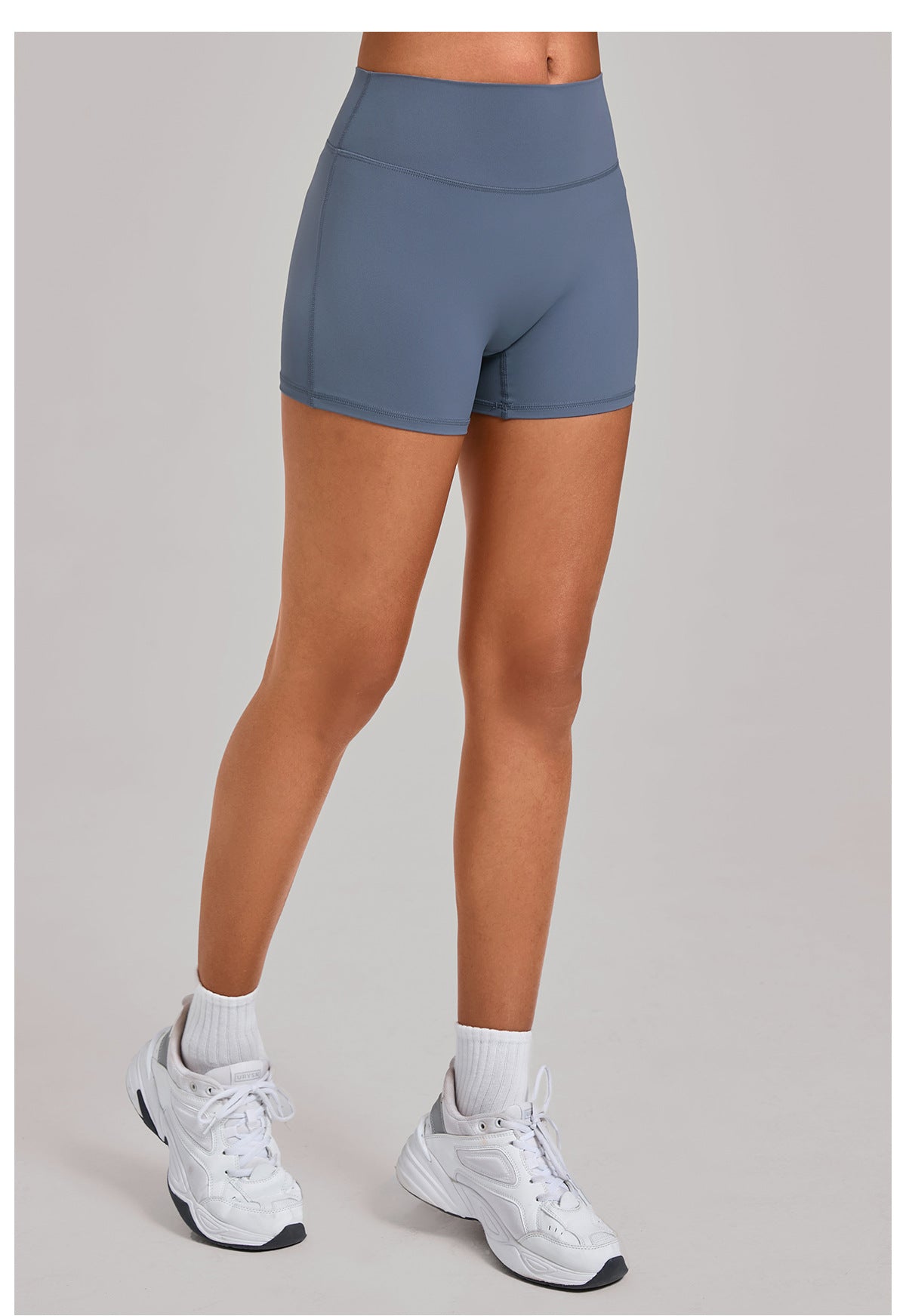 Tight Yoga Shorts Women High Waist Belly Contracting Fitness Pants Hip Lifting Running Exercise Shorts