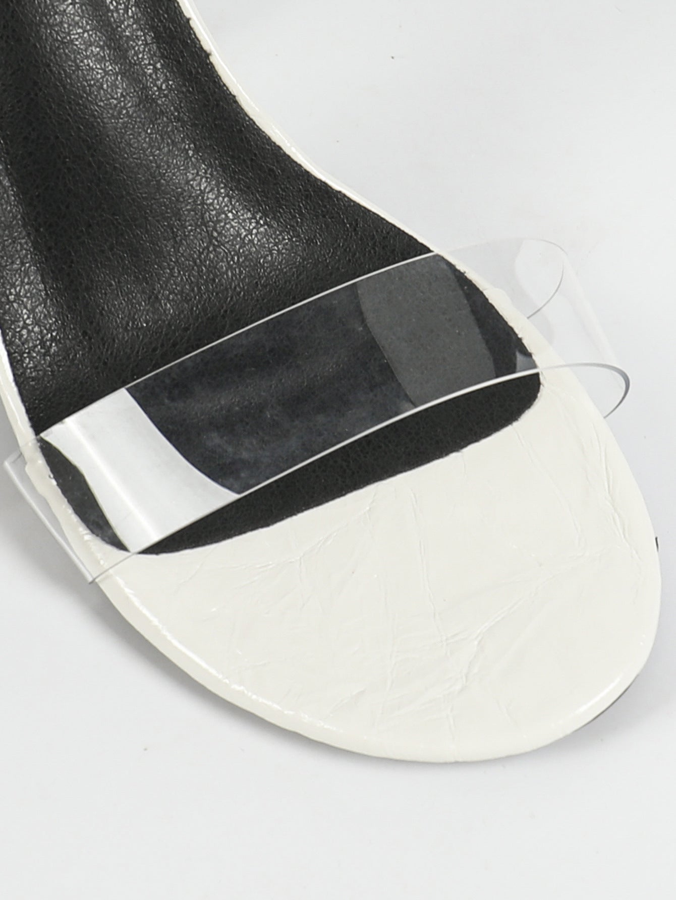 9. 5cm Mid Calf Shoes Women Sexy Peep Toe Sandals Super High Heel Cool Party High Heels