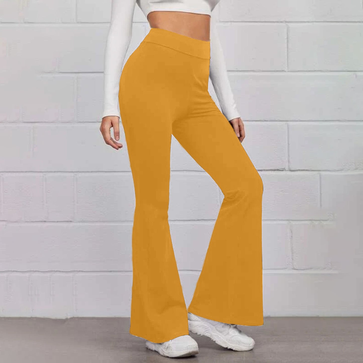 Autumn Solid Color Women High Waist Slimming Slim Pants Skinny Casual Pants
