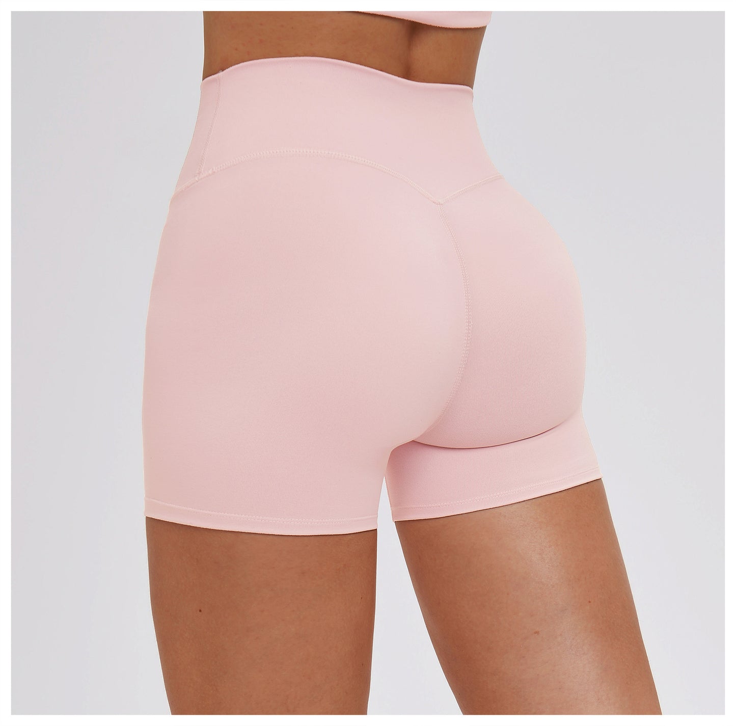 Yoga Shorts Tight High Waist Casual Shorts Sports Running Workout Shorts