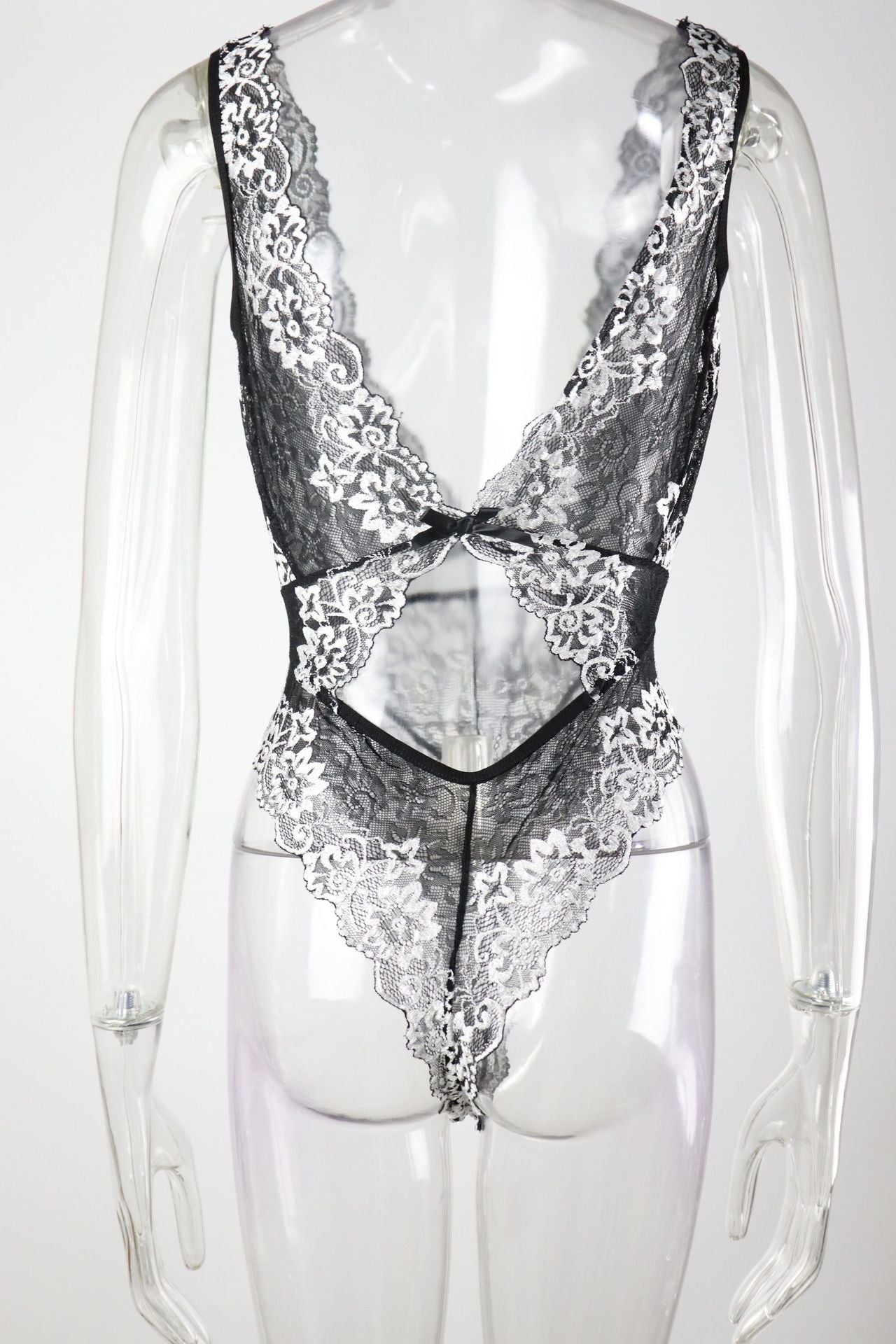 Lingerie Multi Size Sexy Bustiers Teddies Waist Hollow Out Cutout Bodysuit