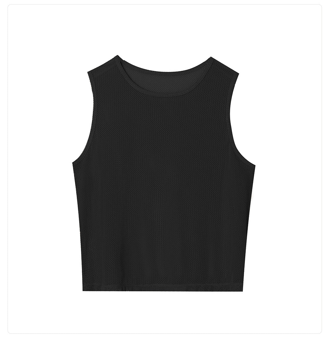 Summer Thin Mesh Yoga Clothing Top Blouse Women Sleeveless Vest Quick Drying Breathable Workout Top Bandage Dress