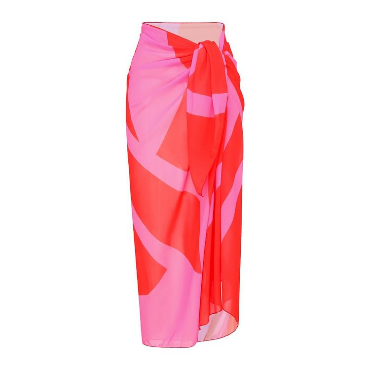 Long Sleeved Printed One Piece Swimsuit Women Surfing Set