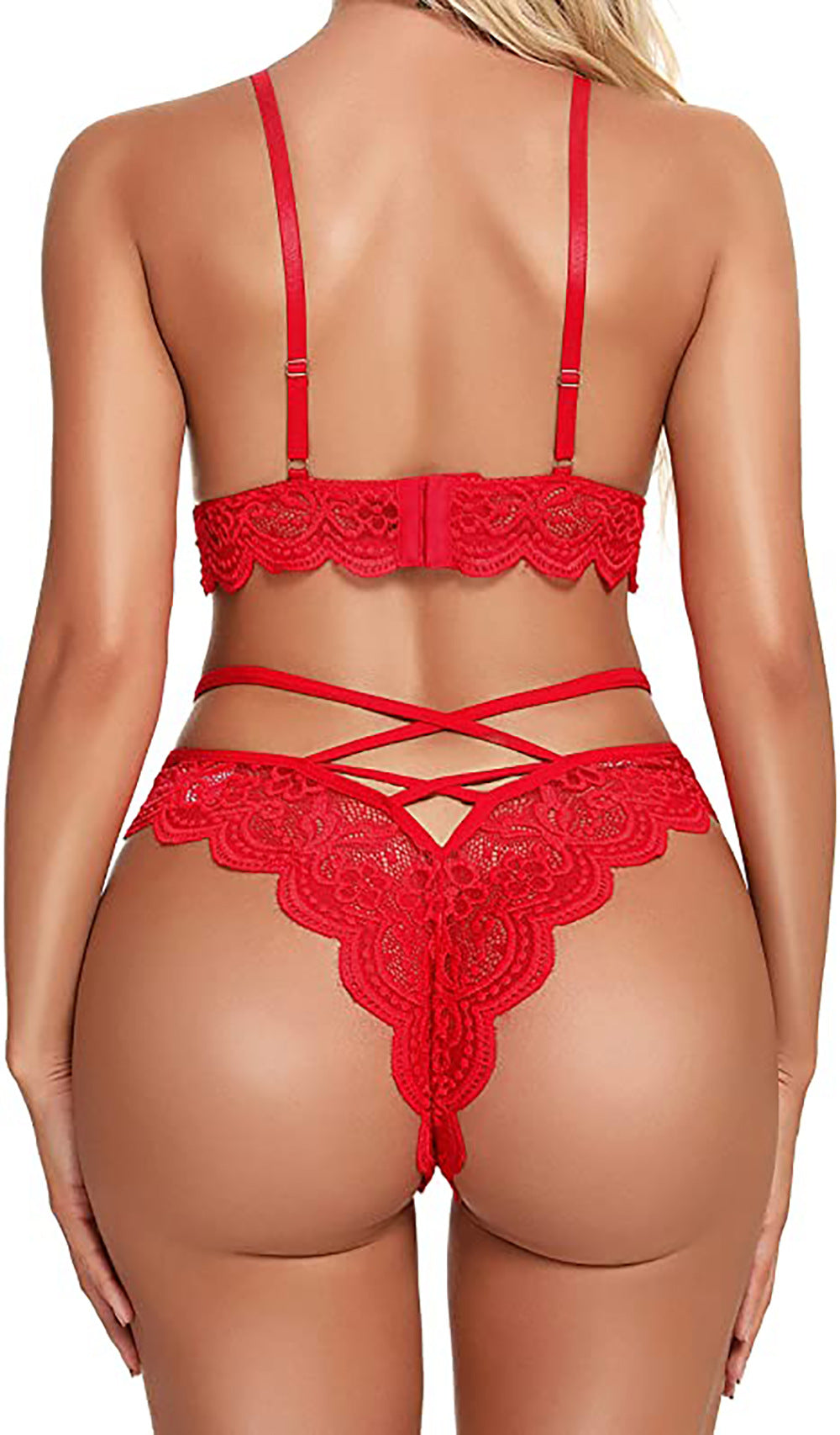 Sexy Lingerie Set Multi-Color Split Lace Seduction Sexy Lingerie for Women