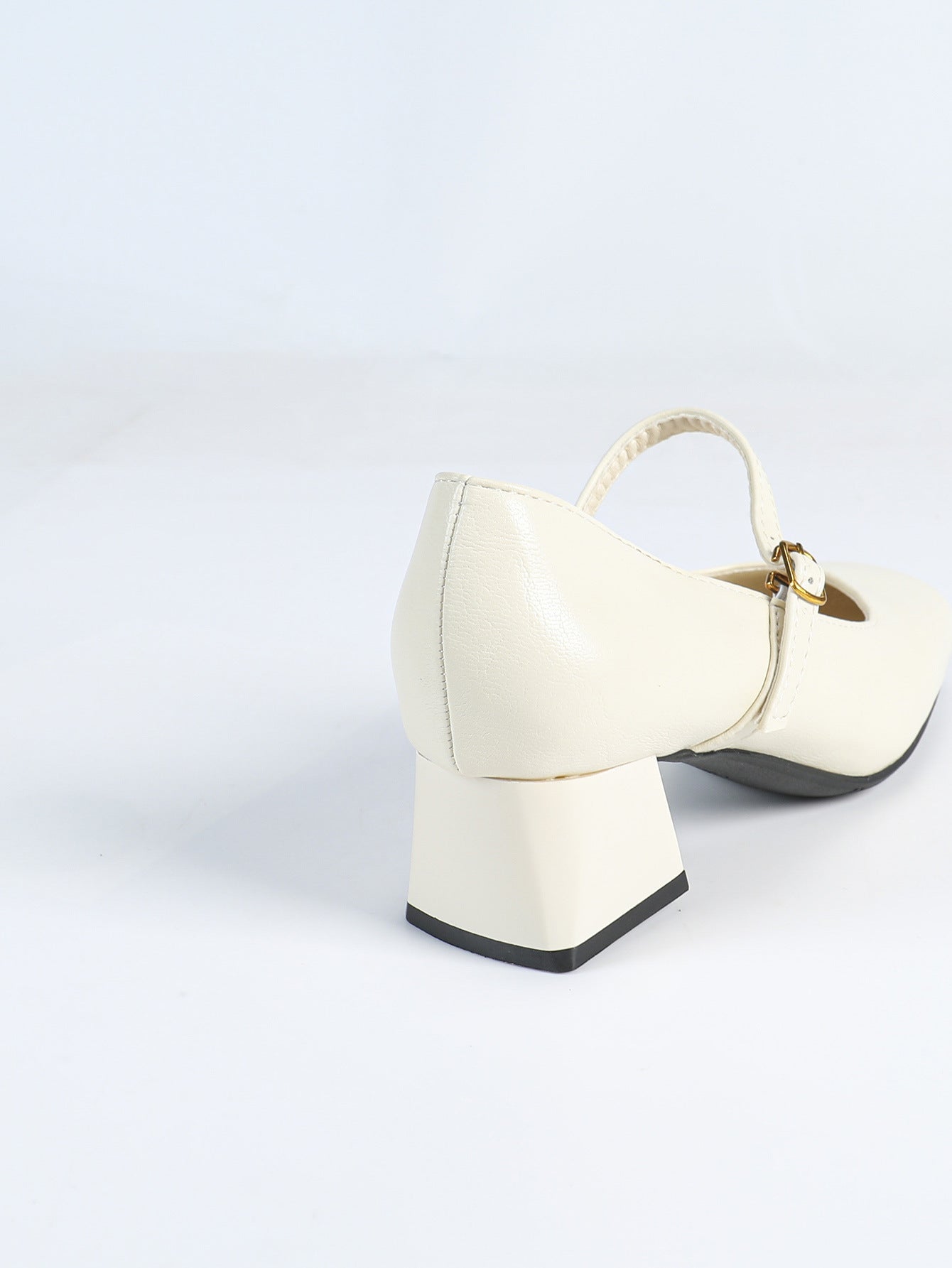 Retro Mary Jane Women Shoes Spring Autumn Chunky Heel Low Cut Shoes Skirt Kitten Heels Four Seasons Women Shoes